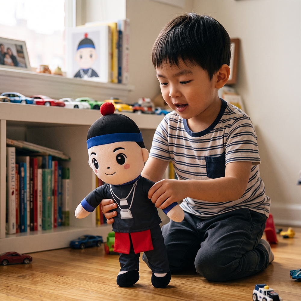 Tub Hmong Plush Doll