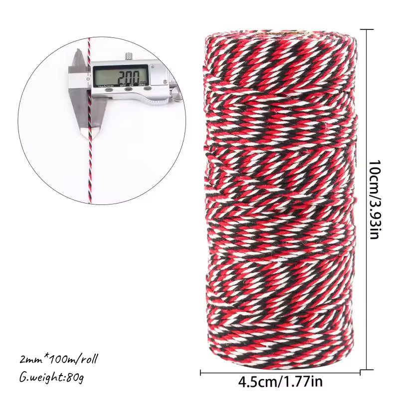 Ancient Protection: Hmong Spiritual Thread (Black, Red, & White)