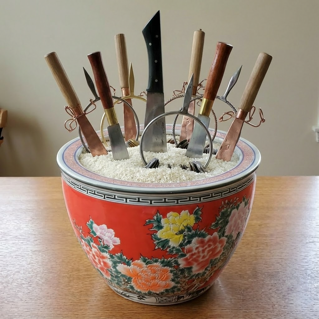 Handmade Traditional Red Ceramic Vase with Peony Motifs – Prosperity in Bloom